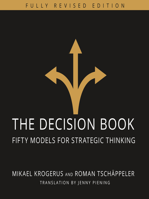 Title details for The Decision Book by Mikael Krogerus - Wait list
